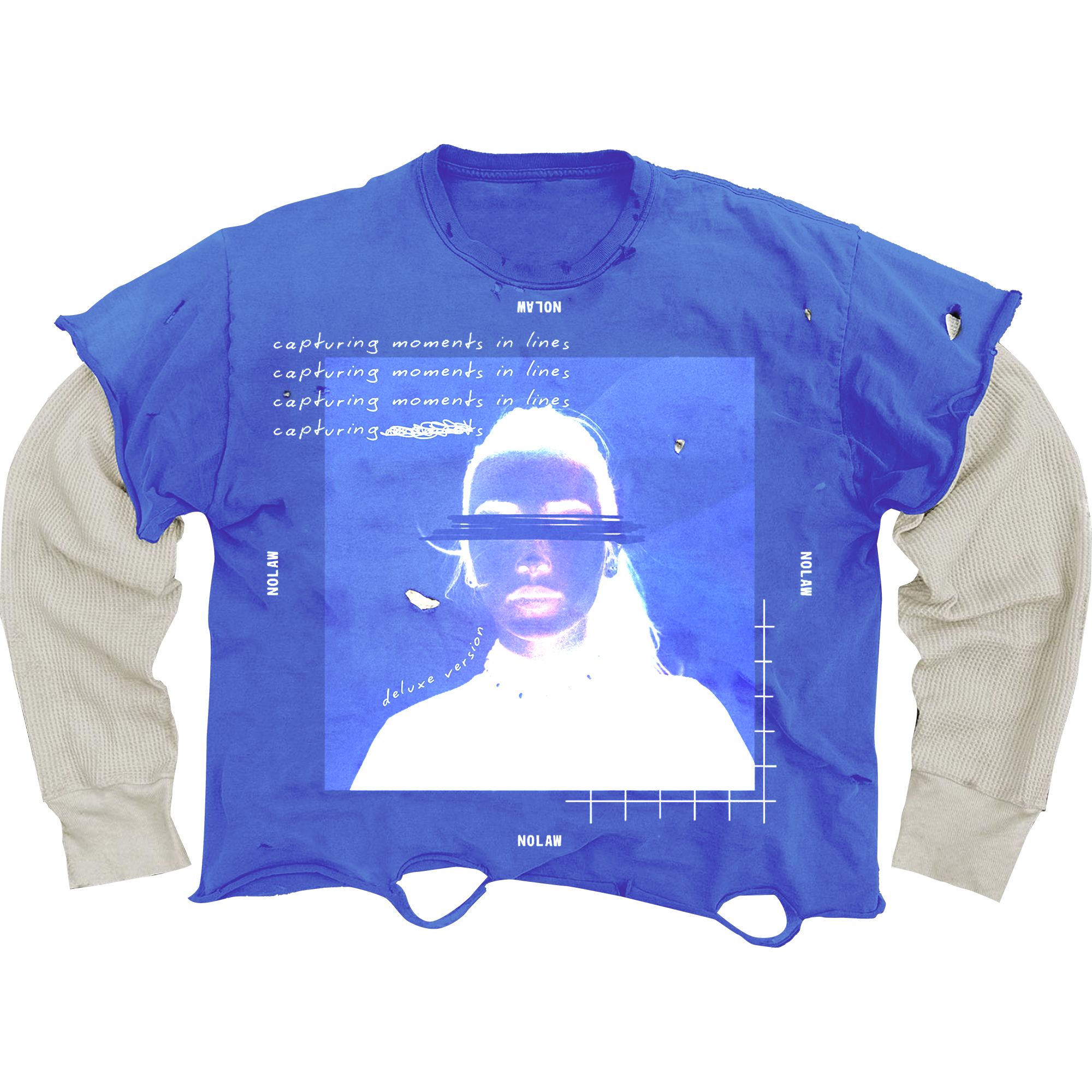 I.D HER DOUBLE LAYER TEE