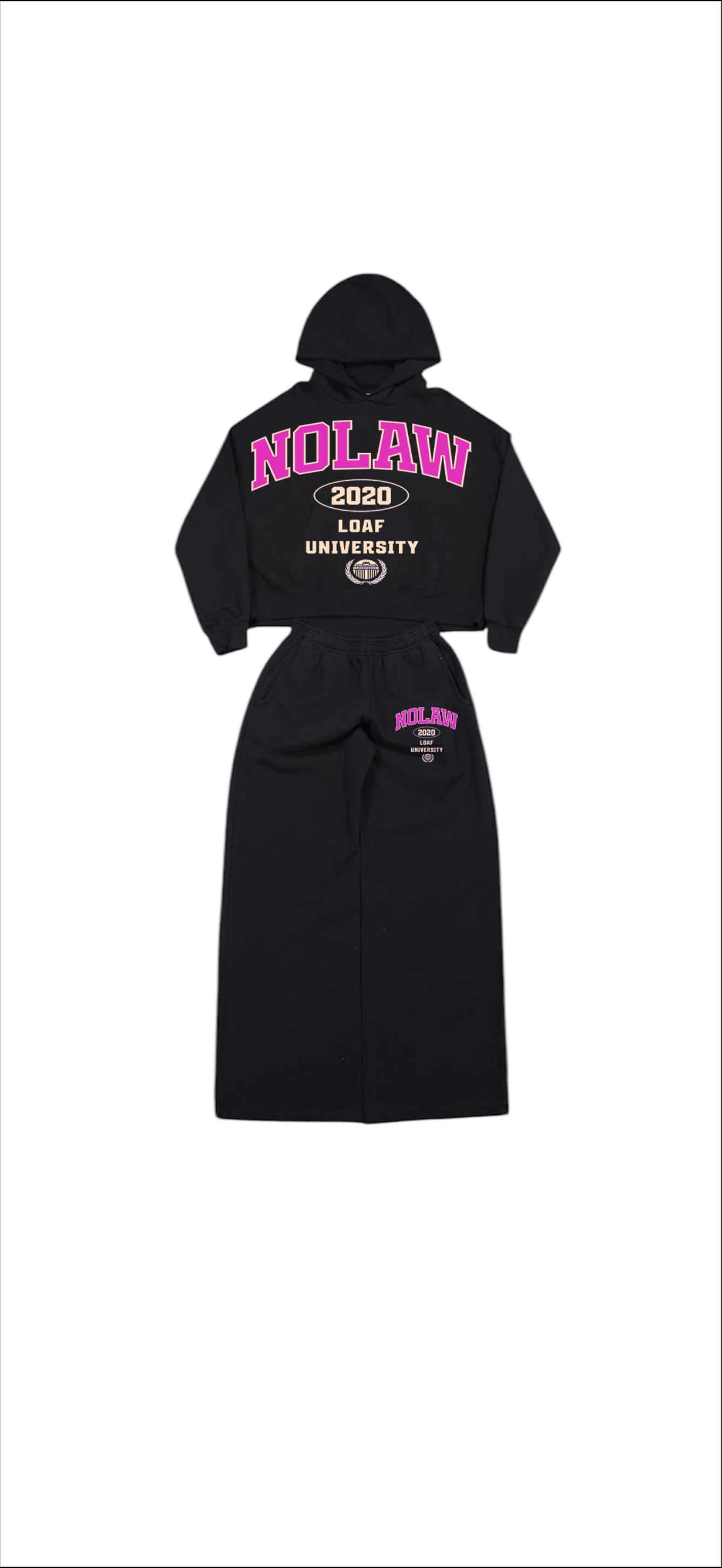 LOAF UNIVERSITY HOODIE SET